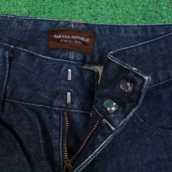 VINTAGE BANANA REPUBLIC STRETCH DENIM BOOTCUT? JEANS WOMENS SIZE 6 (30X31) - Picture 4 of 10